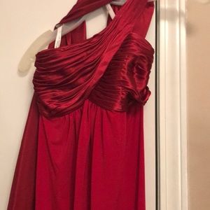 Bridesmaid or prom dress off shoulder